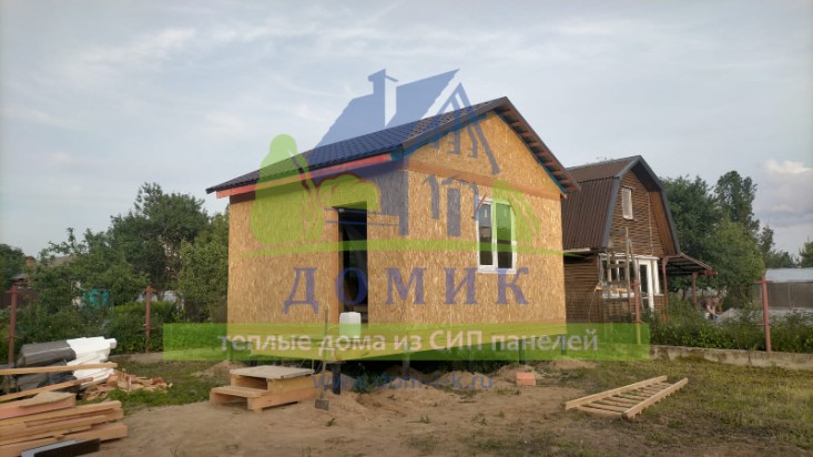 Дома из СИП панелей от СК Домик
