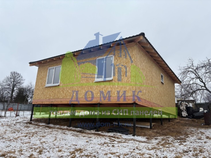 Дома из СИП панелей от СК Домик