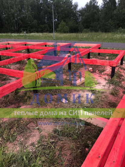 Строительство теплого дома из СИП панелей от компании СК "Домик&q