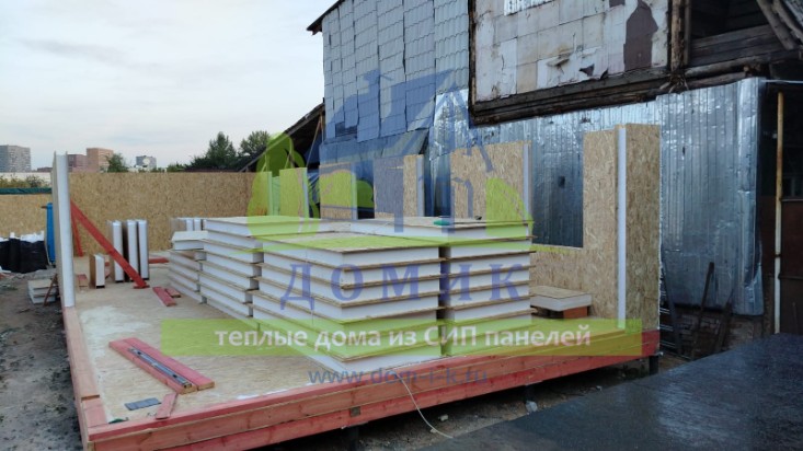 Дома из СИП панелей от СК Домик