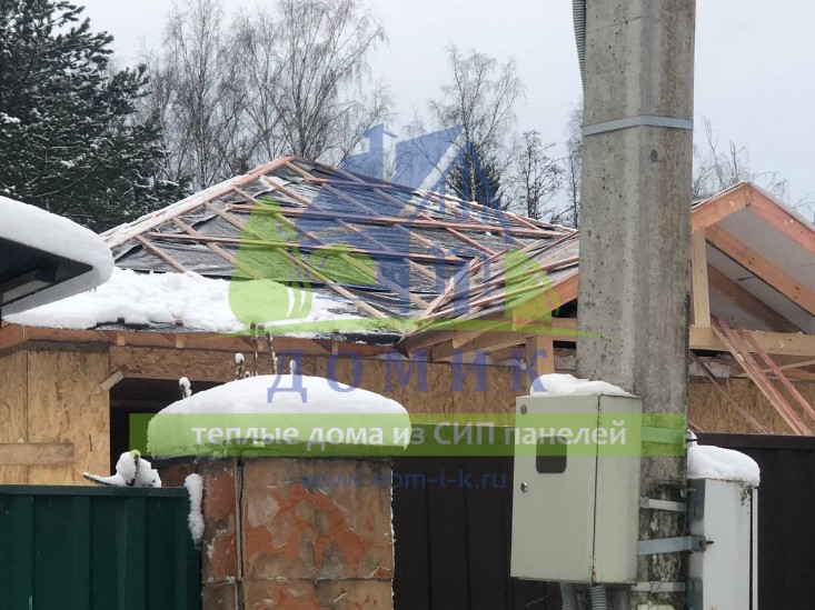 Дома из СИП панелей от СК Домик