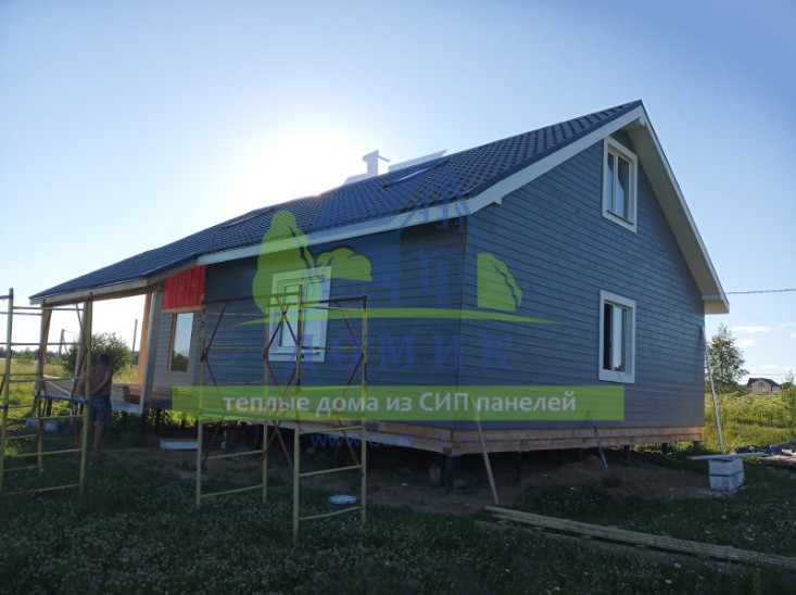 Дома из СИП панелей от СК Домик