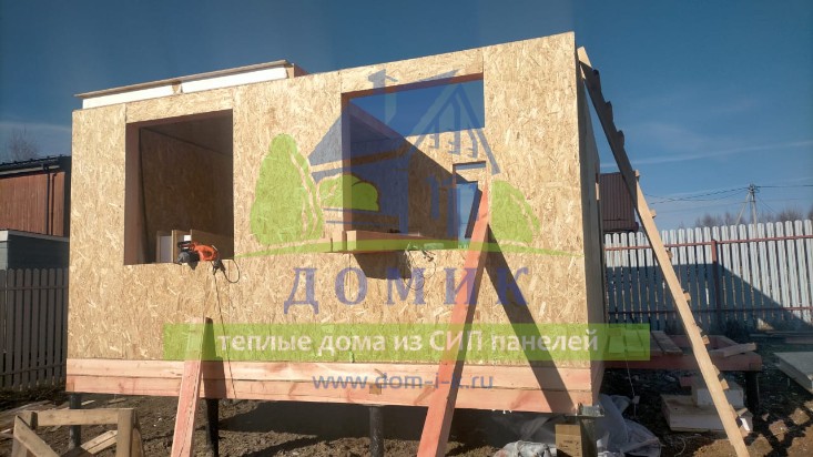 Дома из СИП панелей от СК Домик