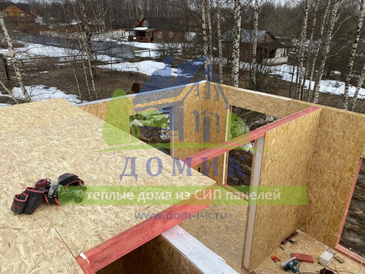 Дома из СИП панелей от СК Домик