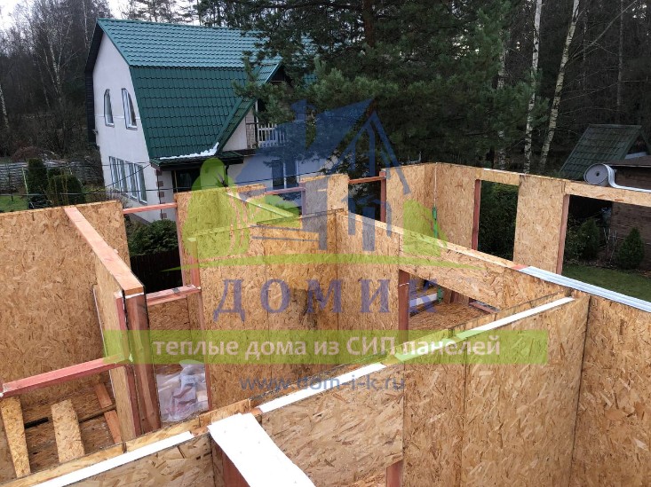 Дома из СИП панелей от СК Домик