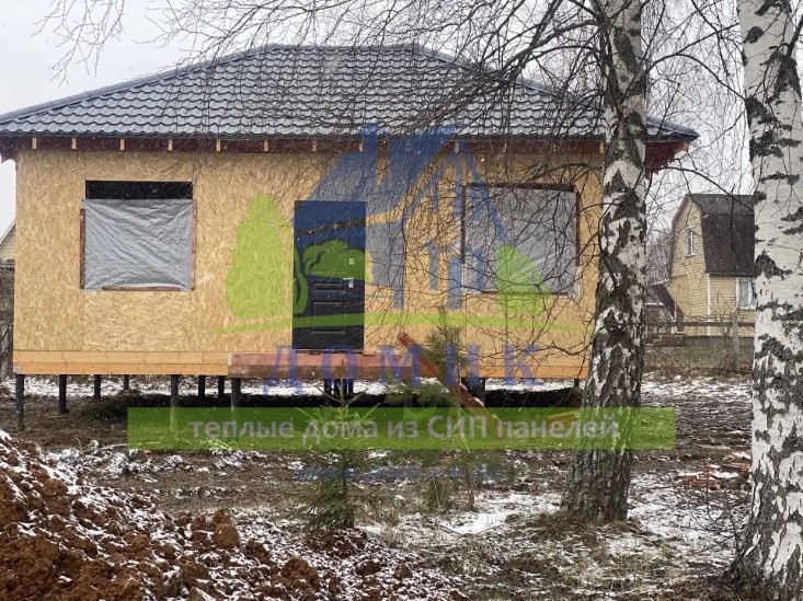 Дома из СИП панелей от СК Домик