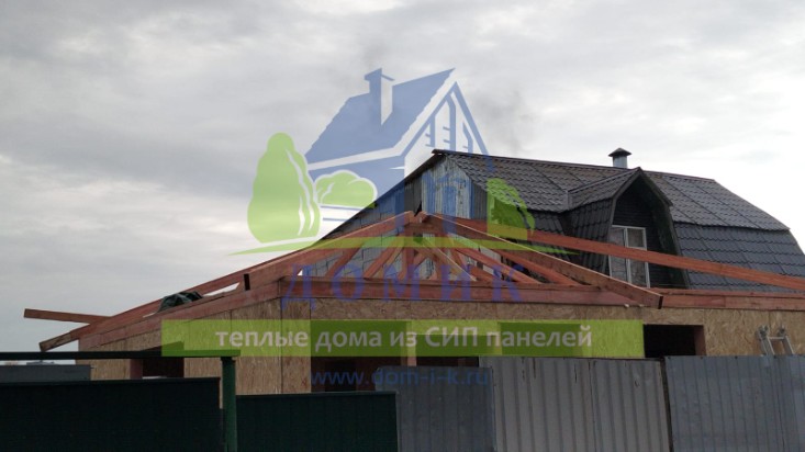 Дома из СИП панелей от СК Домик