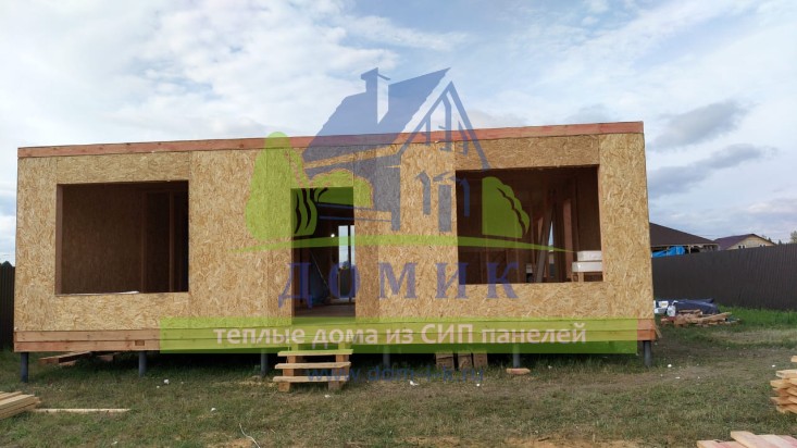 Дома из СИП панелей от СК Домик