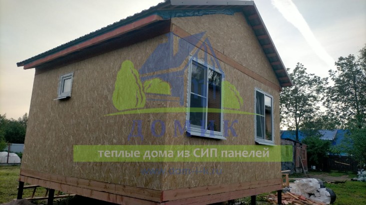 Дома из СИП панелей от СК Домик