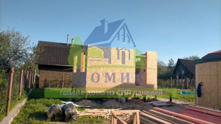 Дома из СИП панелей от СК Домик