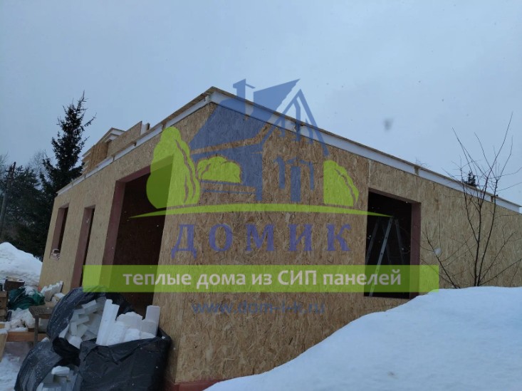Дома из СИП панелей от СК Домик