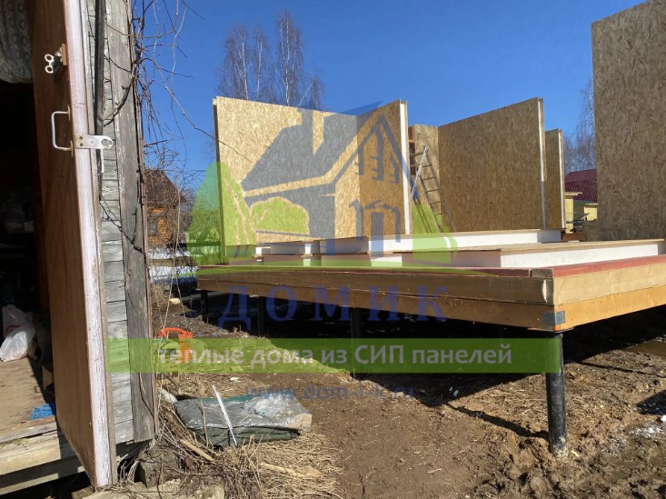 Дома из СИП панелей от СК Домик