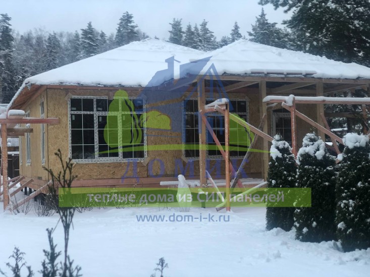 Дома из СИП панелей от СК Домик