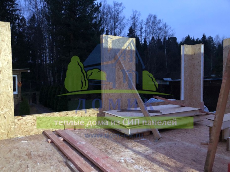 Дома из СИП панелей от СК Домик