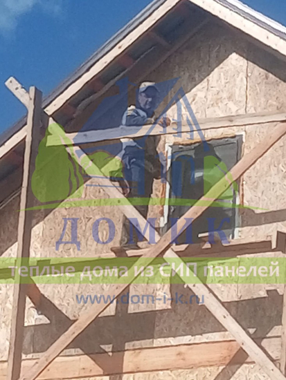 Дома из СИП панелей от СК Домик