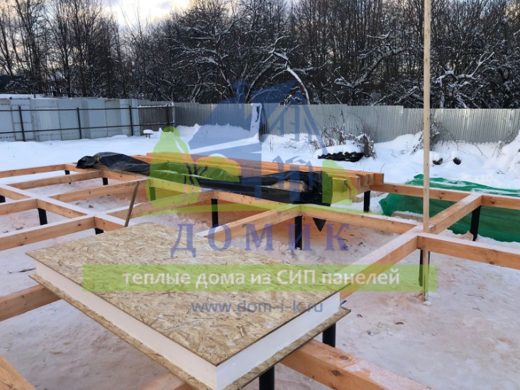 Дома из СИП панелей от СК Домик