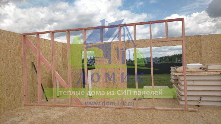 Дома из СИП панелей от СК Домик