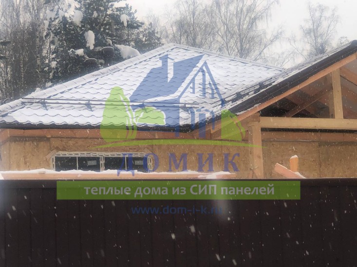 Дома из СИП панелей от СК Домик