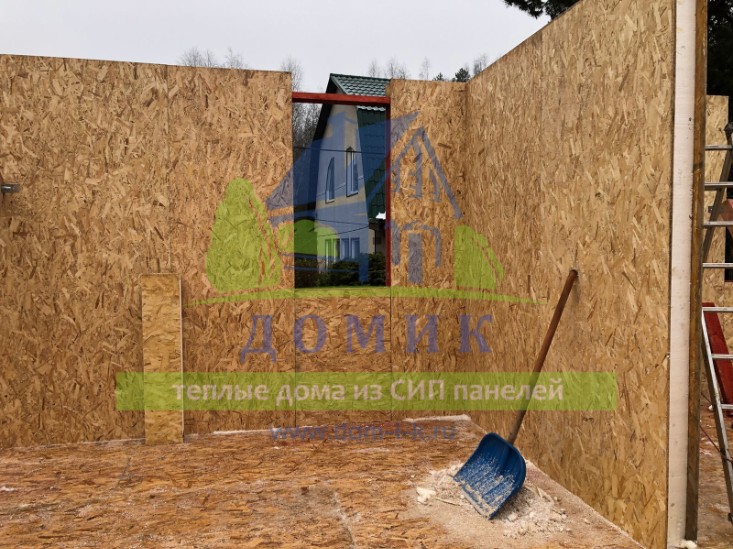 Дома из СИП панелей от СК Домик