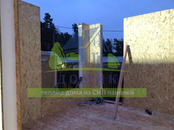 Дома из СИП панелей от СК Домик