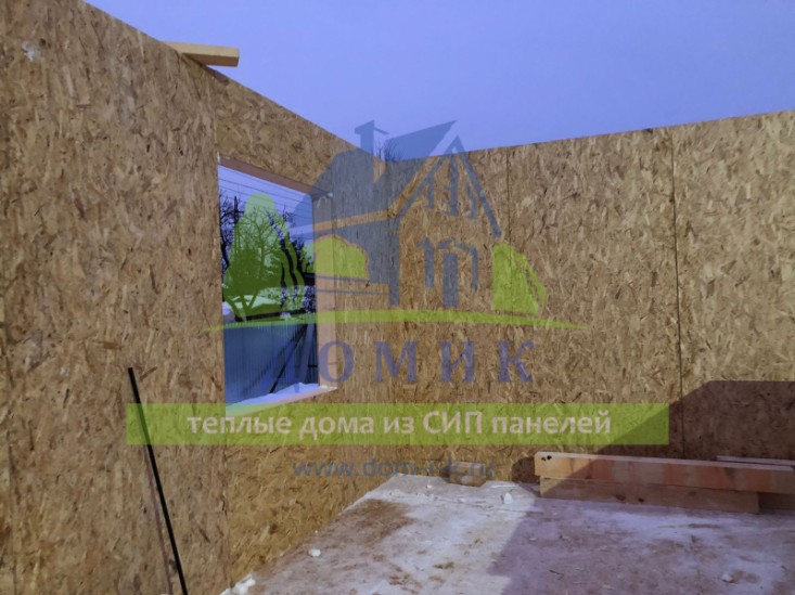 Дома из СИП панелей от СК Домик