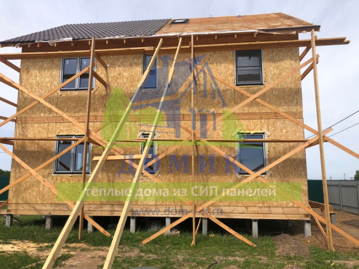 Дома из СИП панелей от СК Домик