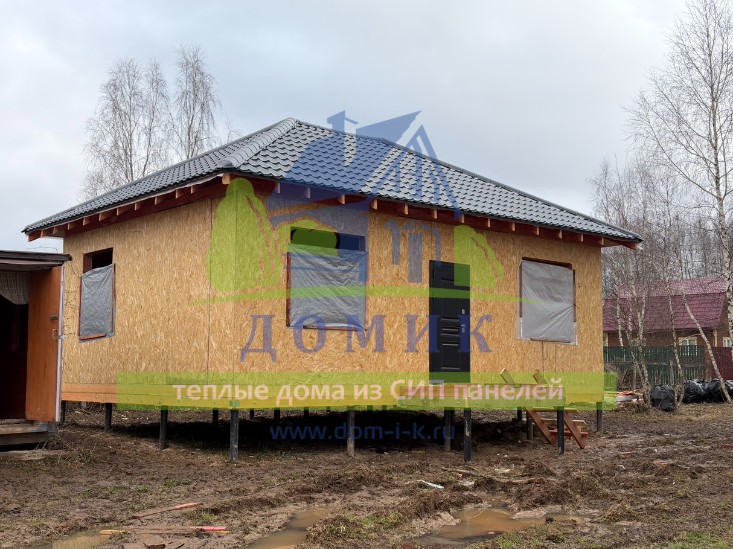 Дома из СИП панелей от СК Домик
