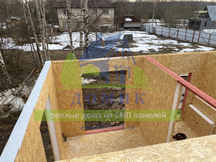 Дома из СИП панелей от СК Домик
