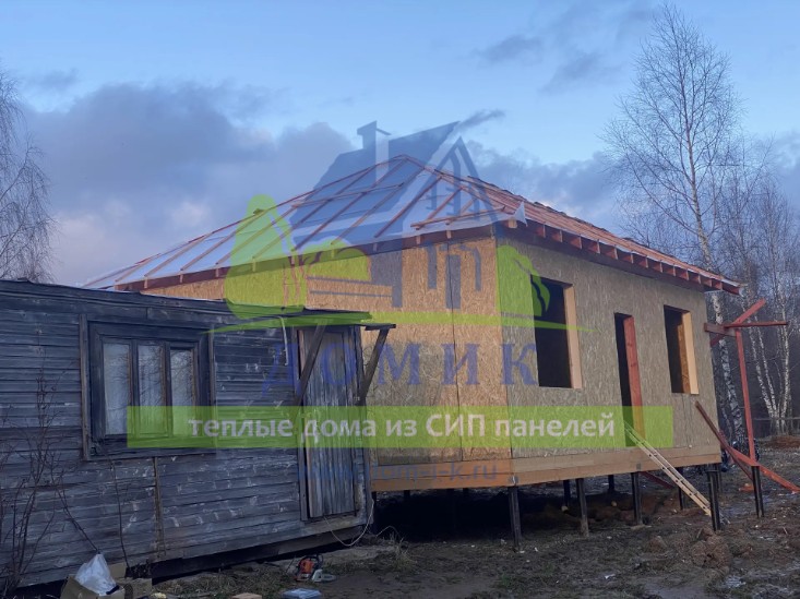 Дома из СИП панелей от СК Домик