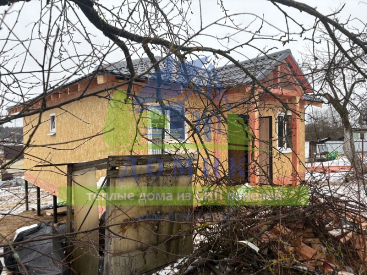 Дома из СИП панелей от СК Домик