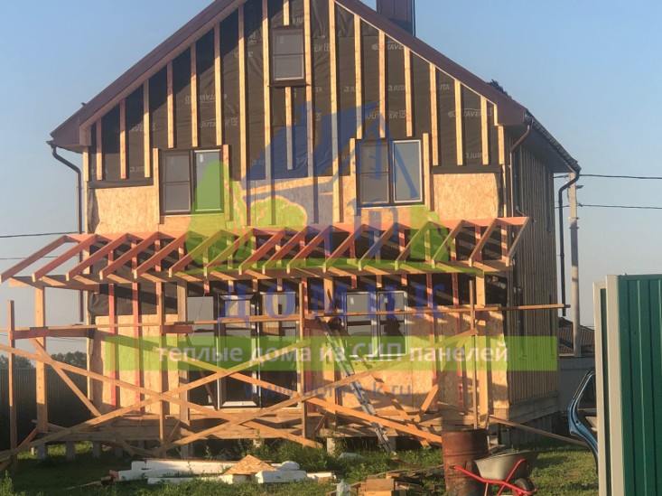 Дома из СИП панелей от СК Домик
