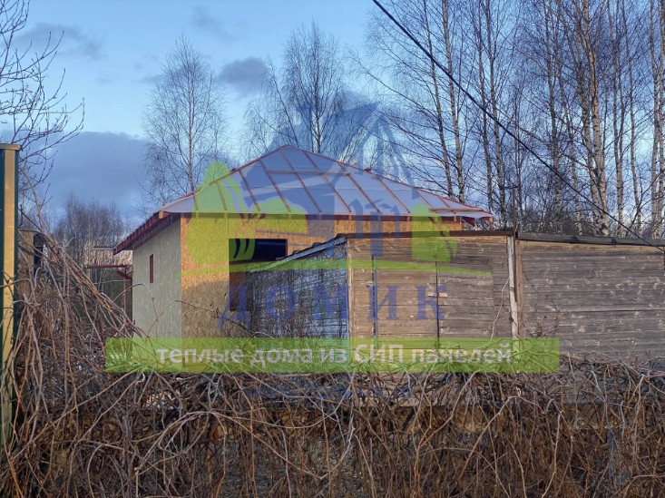 Дома из СИП панелей от СК Домик