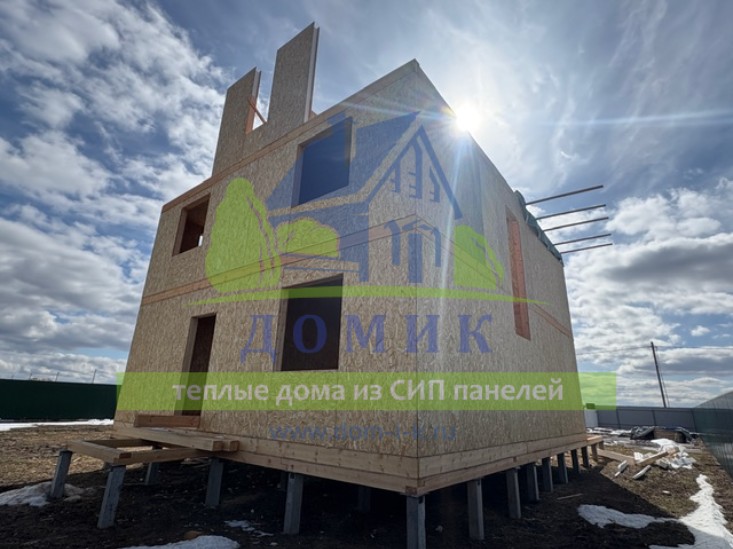 Дома из СИП панелей от СК Домик