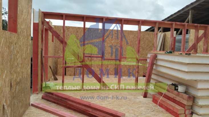 Дома из СИП панелей от СК Домик