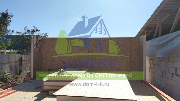 Дома из СИП панелей от СК Домик