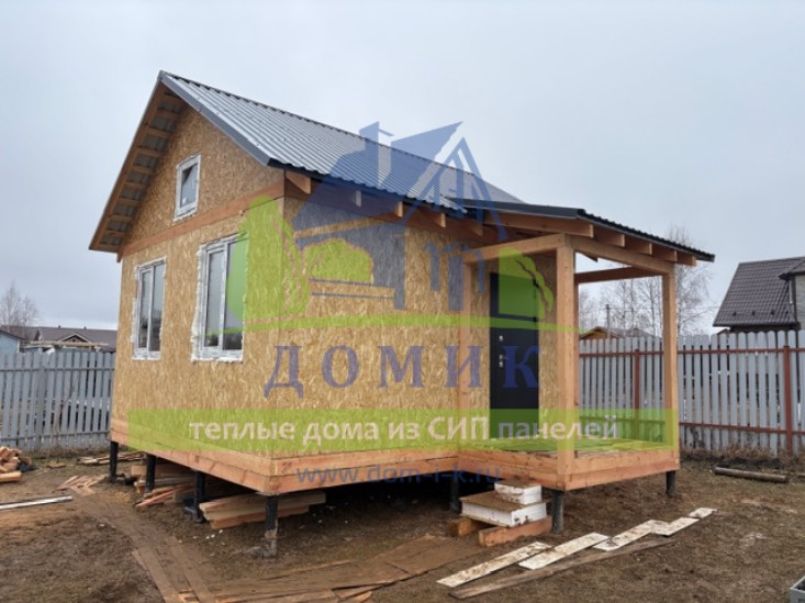Дома из СИП панелей от СК Домик