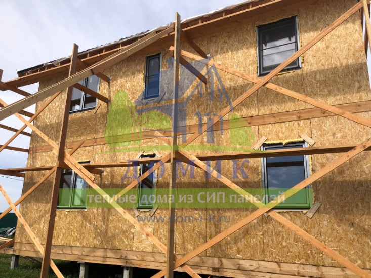 Дома из СИП панелей от СК Домик