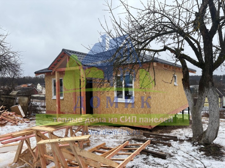 Дома из СИП панелей от СК Домик