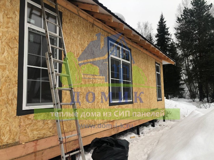 Дома из СИП панелей от СК Домик