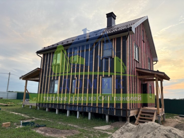 Дома из СИП панелей от СК Домик