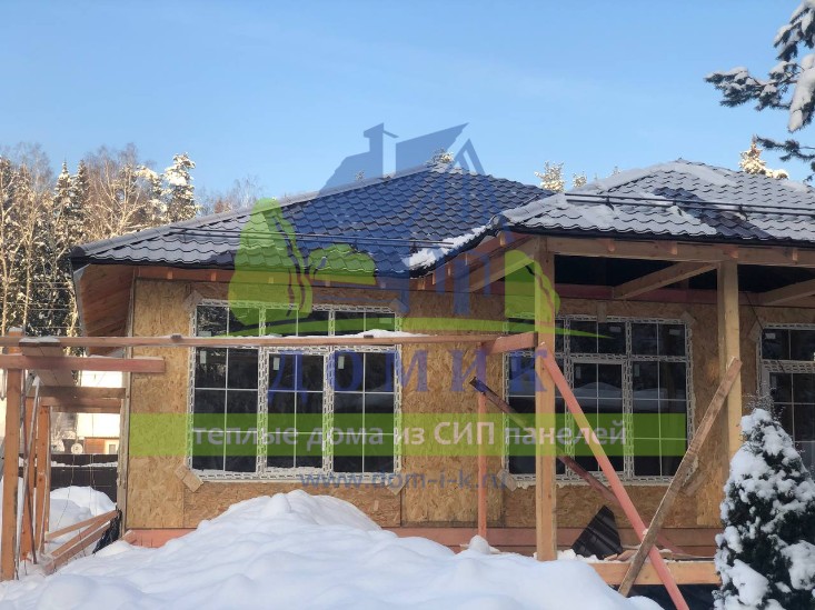 Дома из СИП панелей от СК Домик