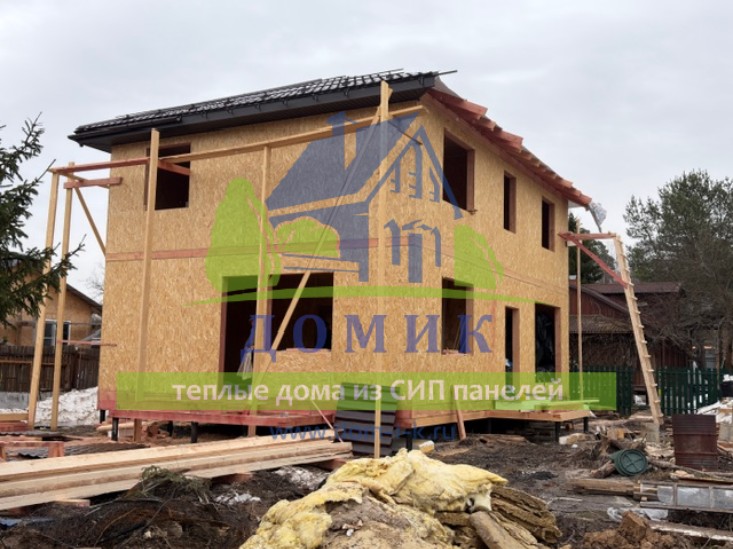 Дома из СИП панелей от СК Домик