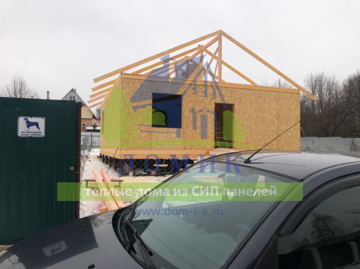 Дома из СИП панелей от СК Домик