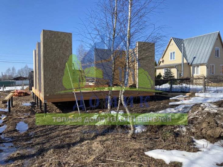 Дома из СИП панелей от СК Домик