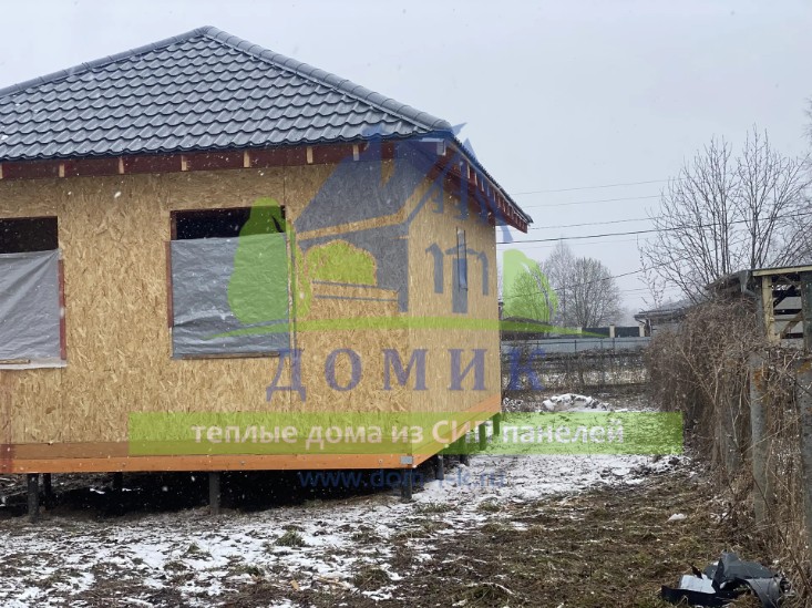 Дома из СИП панелей от СК Домик