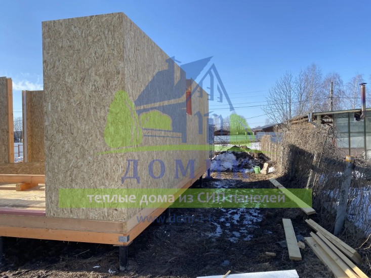 Дома из СИП панелей от СК Домик