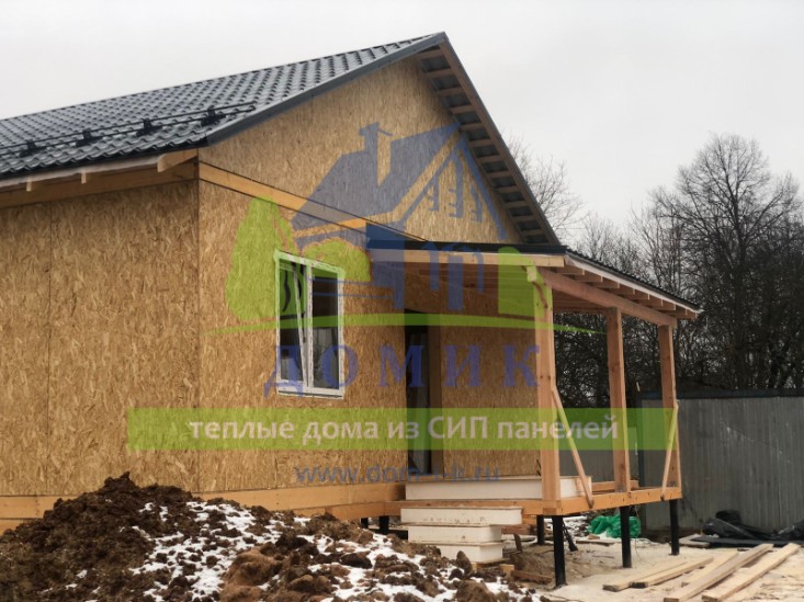 Дома из СИП панелей от СК Домик