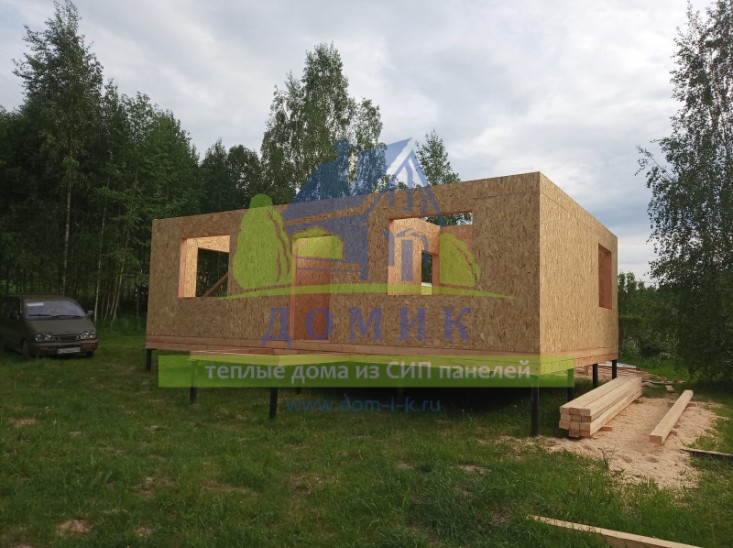 Дома из СИП панелей от СК Домик