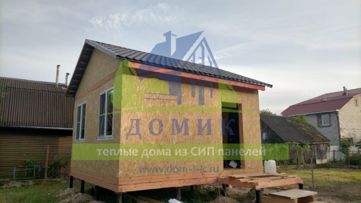 Дома из СИП панелей от СК Домик