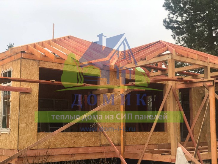 Дома из СИП панелей от СК Домик